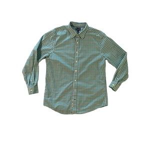 Gap men’s XL slim, fit plaid button up shirt